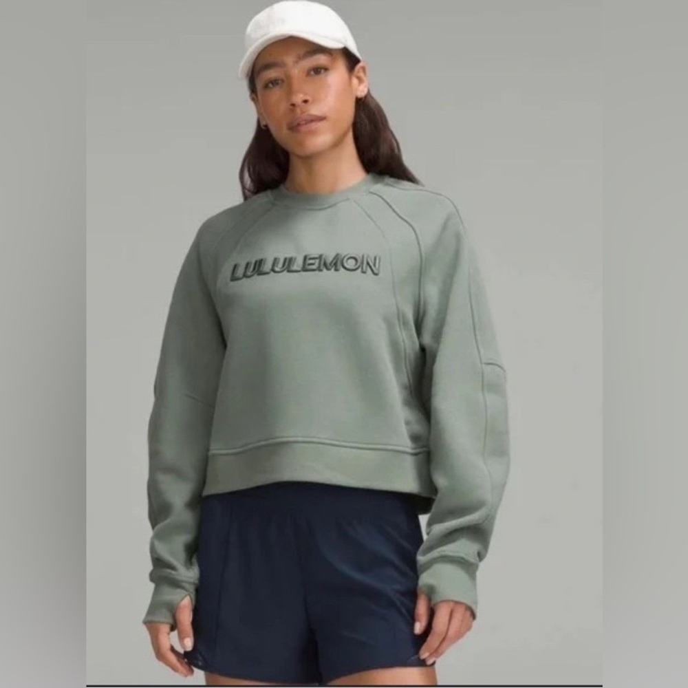 Lululemon Scuba Oversized Pullover Wordmark